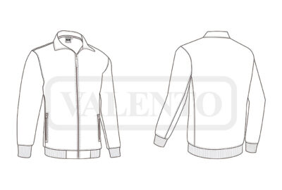 Sudadera con cremallera entera VALENTO EGER - Image 2