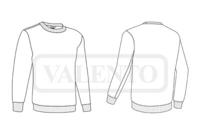 Sudadera 100% poliéster VALENTO ENJOY - Image 2