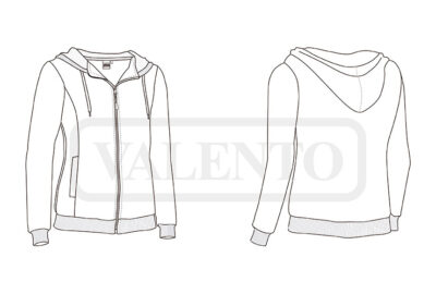 Chaqueta aterciopelada de mujer VALENTO JENNY - Imagen 2