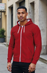 Sudadera con capucha y cremallera VALENTO MAMUT