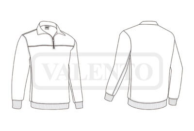 Sudadera de trabajo bicolor VALENTO THUNDER - Imagen 2