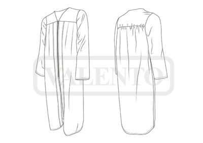 Toga de graduación VALENTO SORBONNE - Imagen 2