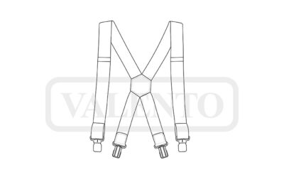 Tirantes con espalda en forma de X VALENTO TORNASOL - Imagen 2