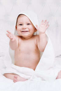 Toalla de bebé con capucha VALENTO MAGGIE