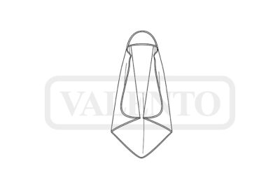 Toalla de bebé con capucha VALENTO MAGGIE - Imagen 2