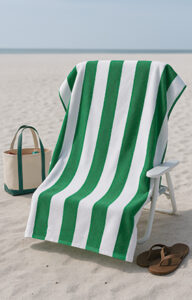 Toalla de rayas cabana VALENTO POOL
