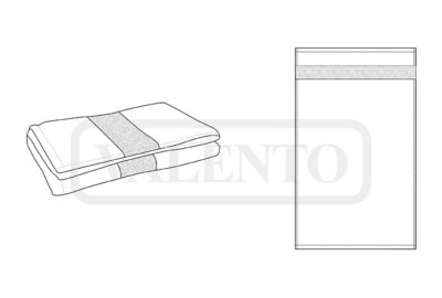 Toalla de rizo tamaño ducha VALENTO SPONGE - Imagen 2