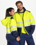 Cazadora acolchada mangas desmontables