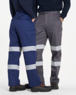 Pantalón Multibolsillos Con Cintas