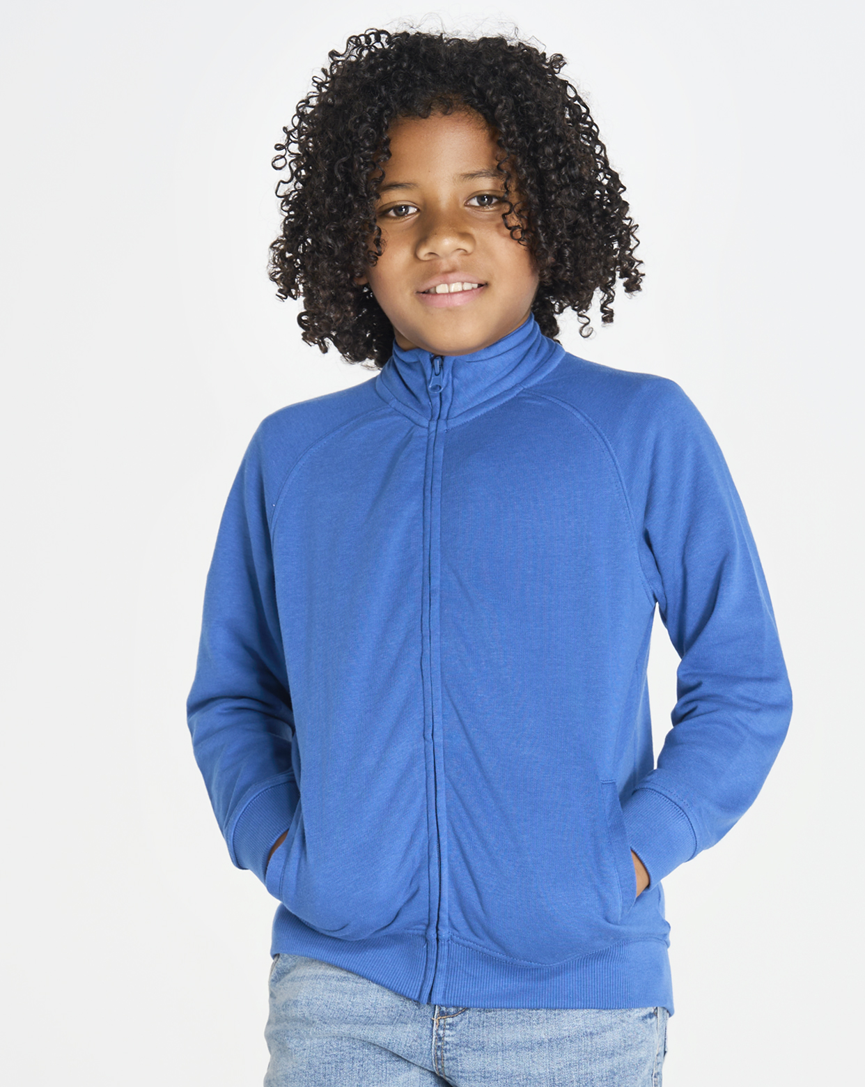 Kid Full Zip French Terry Sweatshirt Kid Full Zip French Terry Sweatshirt - Image 1