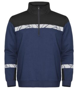 7102 SUDADERA 1/2 ZIP7102 SUDADERA 1/2 ZIP 9910-VIS