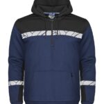 7104 SUDADERA CON CAPUCHA 1/2 ZIP7104 SUDADERA CON CAPUCHA 1/2 ZIP 9910-VIS