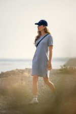 American T-shirt Dress Women - Imagen 4