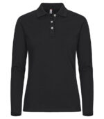 Stretch Premium Polo L/S Women - Image 4