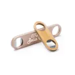 Abridor de Madera Natural y Acero Inoxidable Stamina Shake 4078 - Image 2