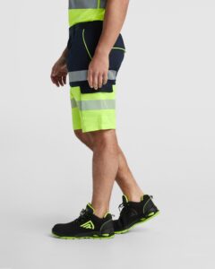 Bermuda Alta Visibilidad Roly Lada 9328 Hombre - Imagen 4