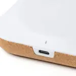 Cargador Inalámbrico ABS Reciclado y Corcho Natural Stamina Yarbo 2987 - Imagen 3