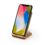 Cargador Inalámbrico de Bambú Natural Stamina Gravity 3022 - Imagen 4