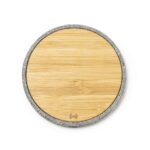 Cargador Inalámbrico de Bambú y RPET Stamina Sibon 2988