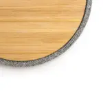 Cargador Inalámbrico de Bambú y RPET Stamina Sibon 2988 - Image 2