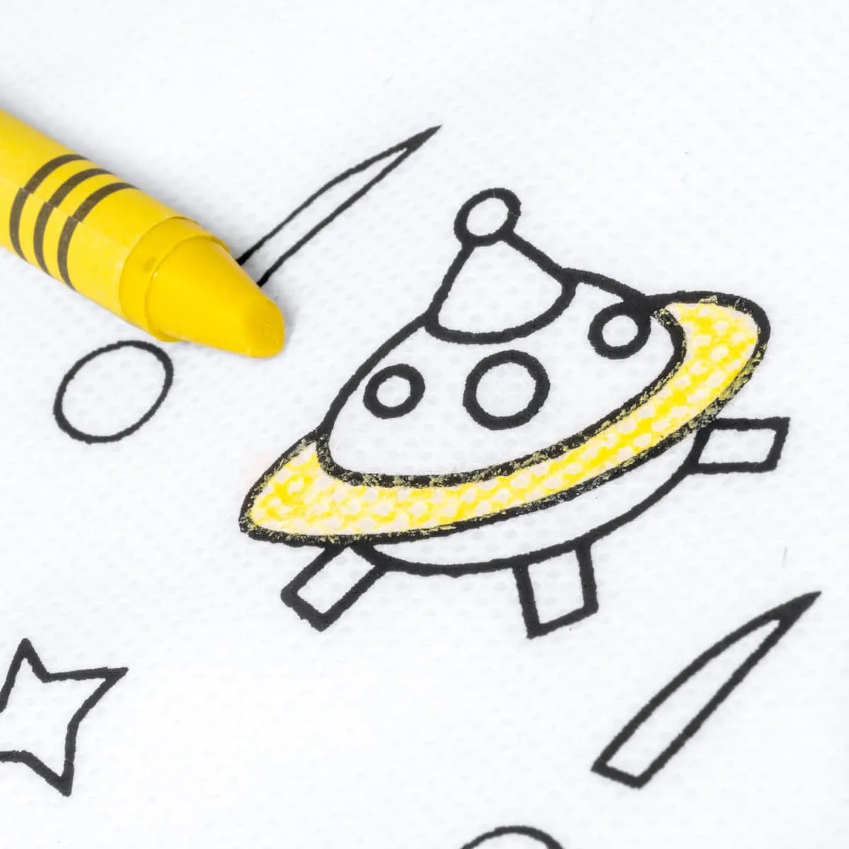 Mochila Saco para Colorear con 5 Ceras de Colores Stamina Turcaz 7530 Niño - Imagen 2