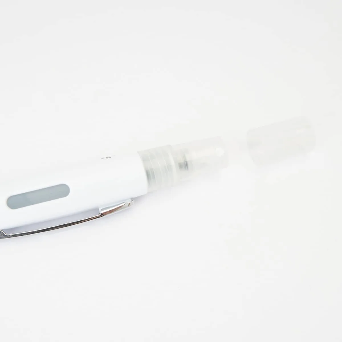 *OUTLET* Bolígrafo Anti Bacterias con Pulsador y Pulverizador Recargable Stamina Farber 8022 - Image 2