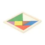 Puzzle Tangram de Madera Natural Stamina Leis 0111