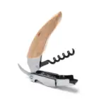Sacacorchos de Acero Inoxidable y Madera Stamina Vuren 1193 - Image 3