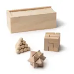 Set de 3 Juegos de Habilidad Realizado en Madera Natural Stamina Rocks 1009 - Imagen 2