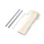 Set de Pajitas de Acero Stamina Malow 4077