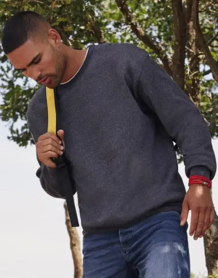 Sudadera Fruit Of The Loom Manga Montada 62-202-0-D