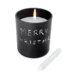 Vela Aromática en Recipiente Cerámico con Tiza para Escribir Stamina King 1307 - Image 2